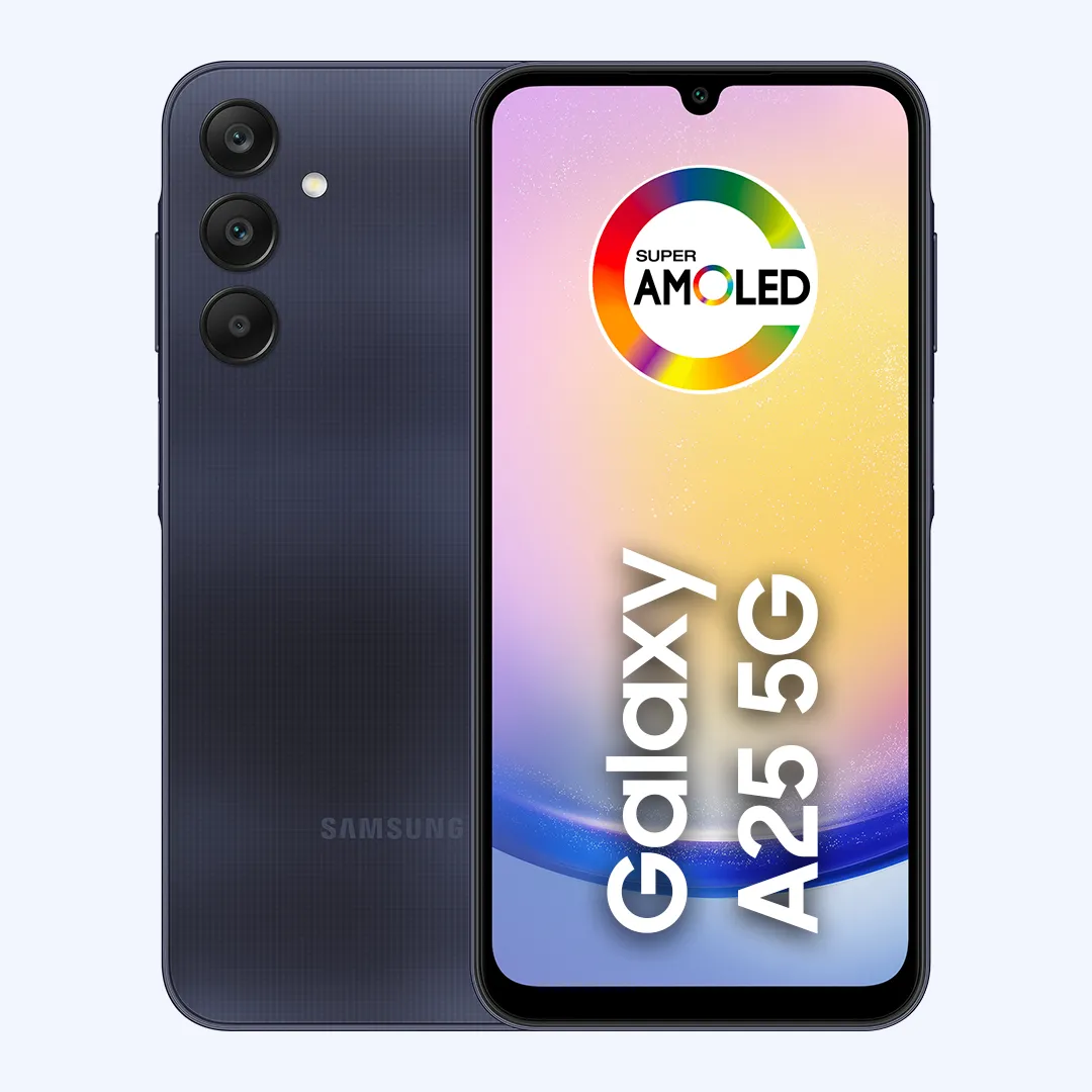 Smartphone Samsung Galaxy A25 5G 256GB 8GB Ram Dual SIM Android 14 Azul-Escuro