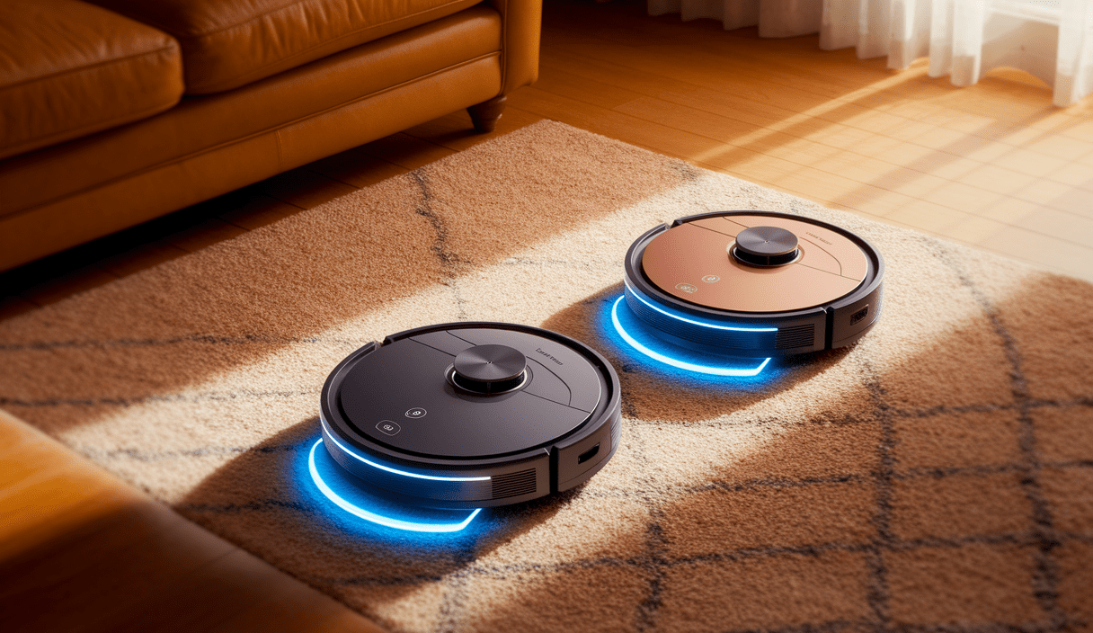 Qual robô aspirador volta para a base sozinho?