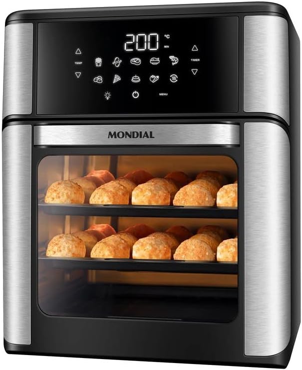 Fritadeira Air Fry Forno Oven 12 Litros Mondial
