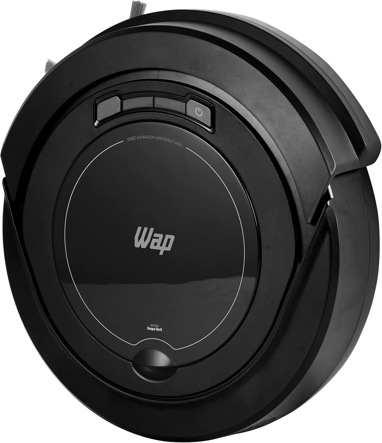 Robô aspirador Robot W90 varre aspira e passa pano 30w Wap cor preto 110V/220V