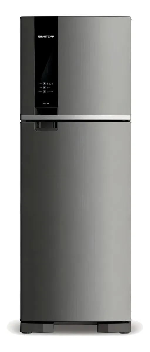 Geladeira com freezer Brastemp BRM45H con capacidad de 375L - aço inoxidável