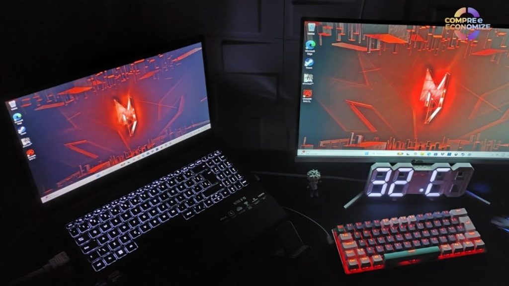 Acer Nitro V15: Comparação entre modelos com diferentes processadores