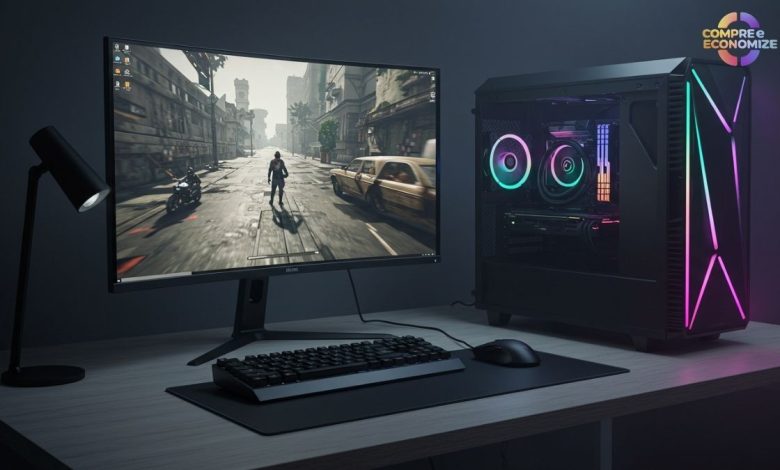 Análise do PC Gamer T-GAMER FrameMaster: Ryzen 5 5600X e RTX 4060. Vale o investimento?