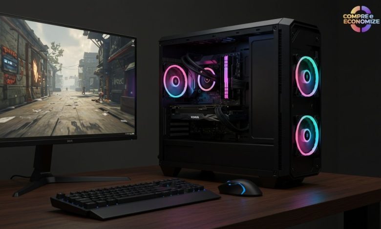 O PC Gamer de R$ 3 mil que roda tudo! Conheça o T-GAMER Penon com Ryzen 5 8500G.