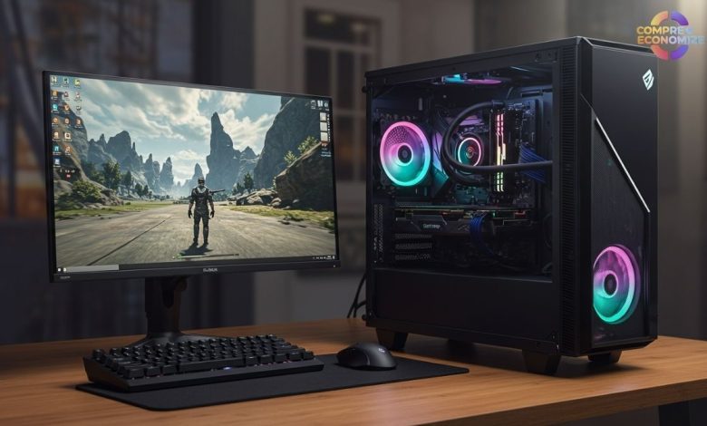 Os PCs gamers da Mancer vêm com monitor e periféricos?
