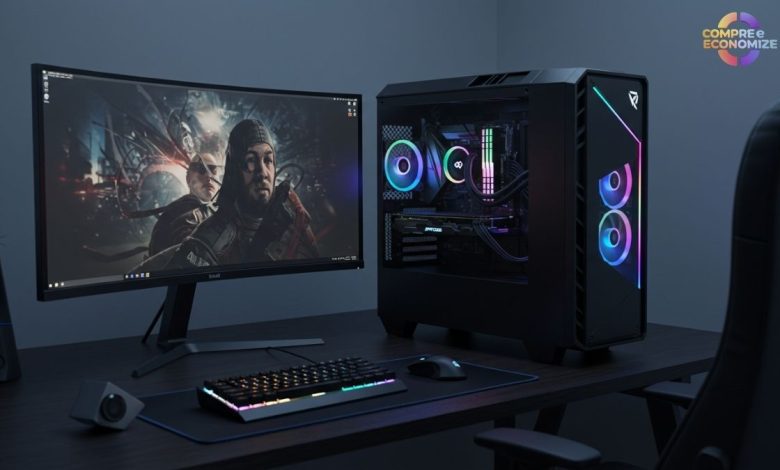 PC Gamer T-GAMER Chajki: Qual a diferença entre as versões com RTX 4060 e RTX 3050?