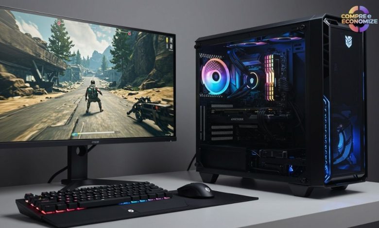PC Gamer T-GAMER Worthy: Desempenho do Ryzen 5 5600 com RTX 4060. Testamos!