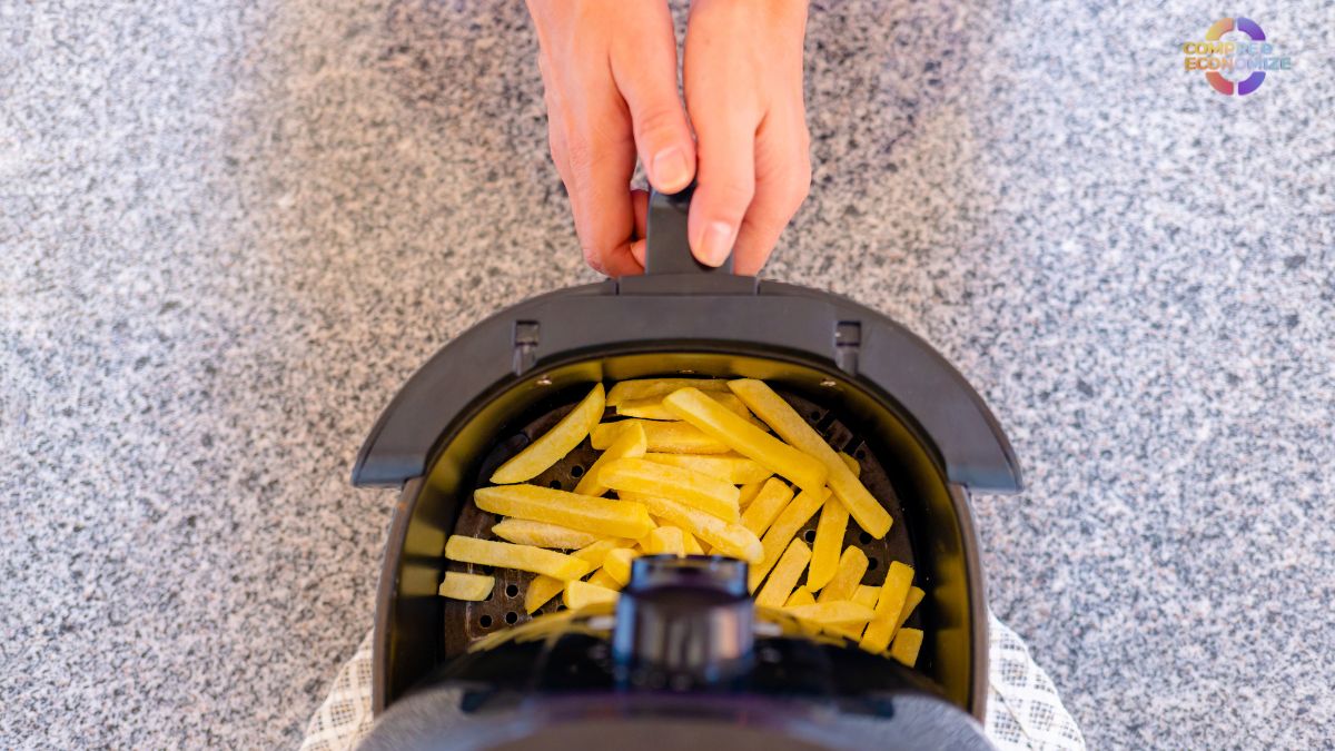 Pode abrir a airfryer em funcionamento?