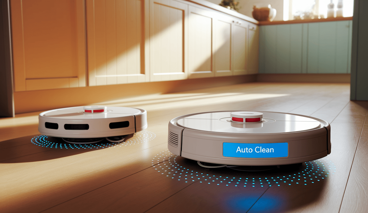 Qual produto colocar no aspirador robô?