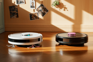 Qual é o nome do robô que limpa o chão?