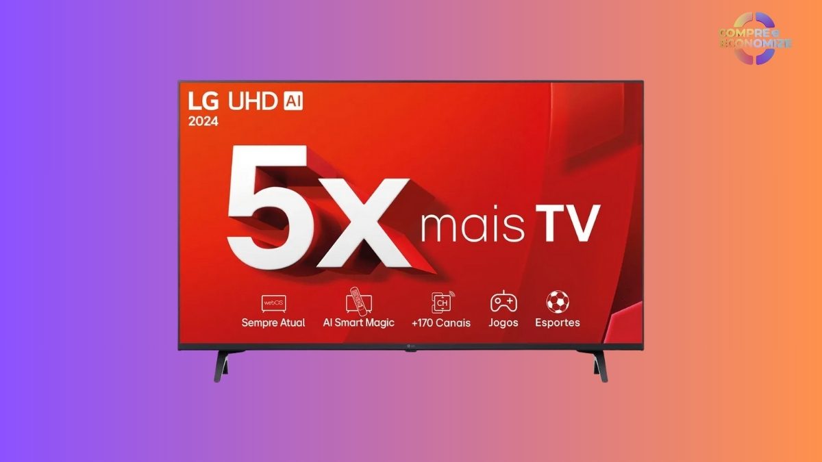 Smart TV 4K LG UHD 43UT8000: Perfeita para Séries, Filmes e Novelas! Smart TV 4K LG UHD 43UT8000: Perfeita para Séries, Filmes e Novelas!