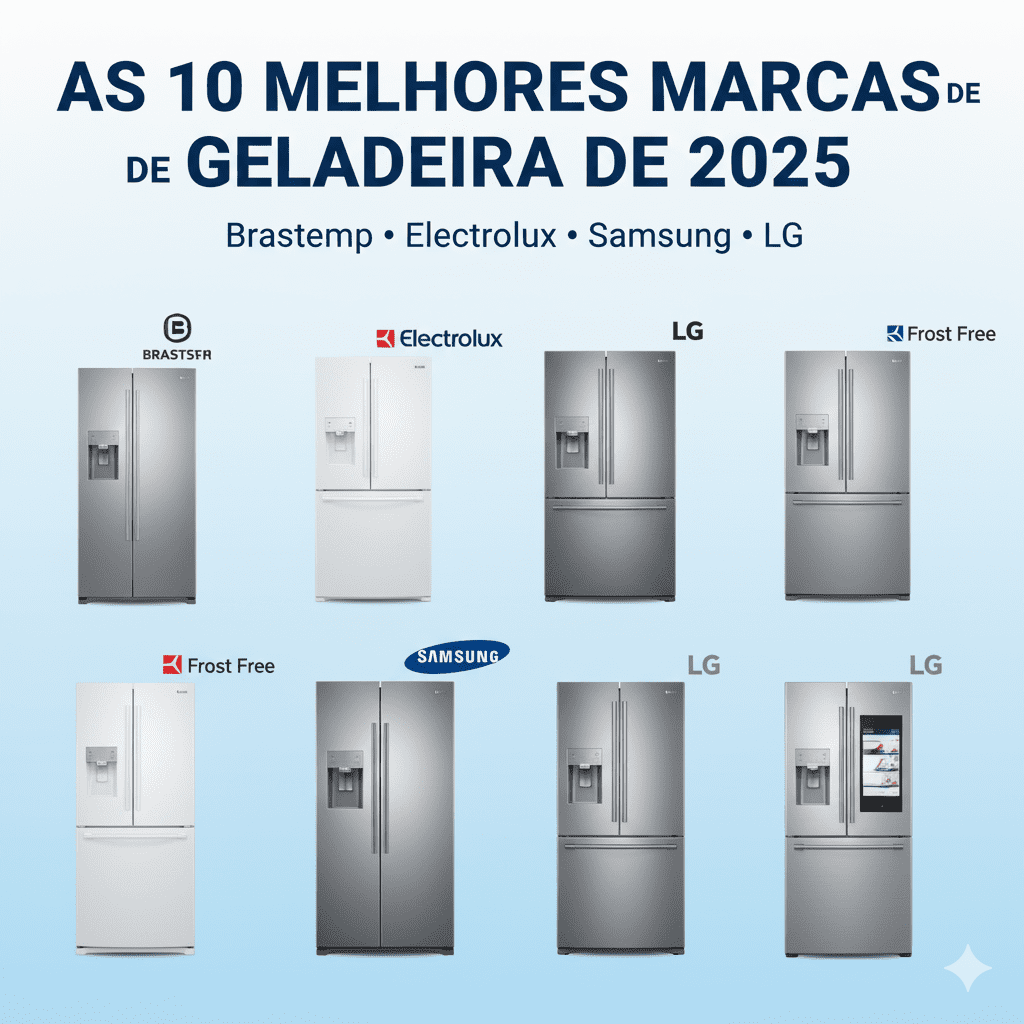 Melhor Marca de Geladeira: As 10 Melhores de 2025 Para Sua Cozinha Melhor Marca de Geladeira: As 10 Melhores de 2025 Para Sua Cozinha