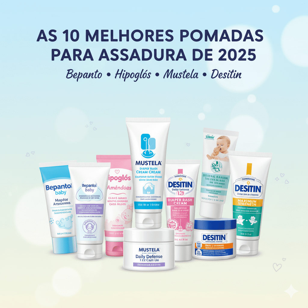 Melhor Pomada para Assadura: As 10 Melhores de 2025 Para Proteger a Pele do Bebê