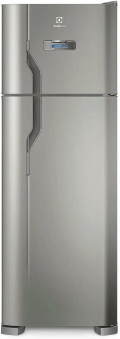 Geladeira/Refrigerador Frost Free cor Inox 310L Electrolux (TF39S) 220V (Amazon)
